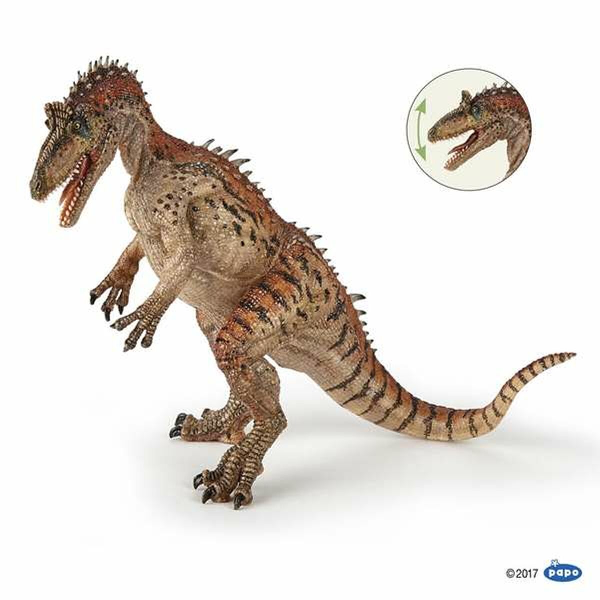 Dinosaur allosaurus toy