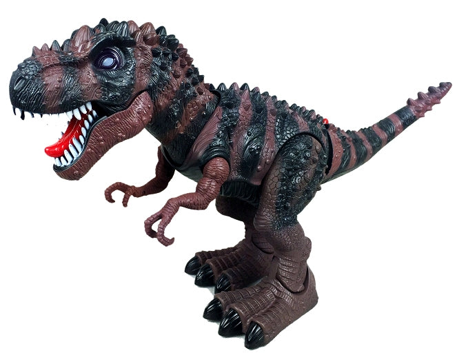 Brown Walking T-Rex Dinosaur Toy, Brown Hybrid