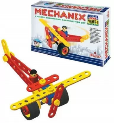 MECHANIX Plastic Planes 1, Building blocks,for 3+ yrs boys and girls