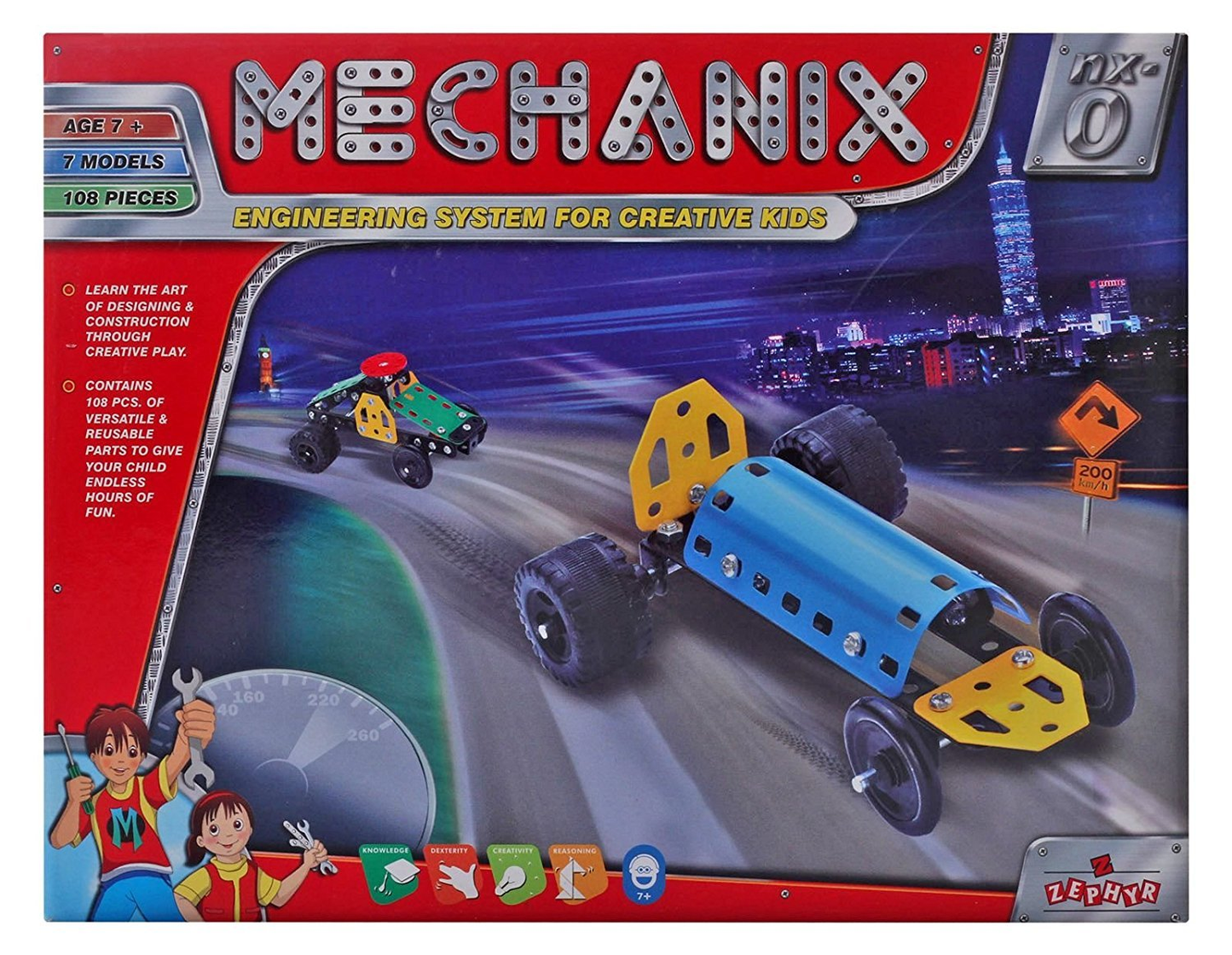 Mechanix Kid Metal Construction Toy,Building Blocks,Educational Toys