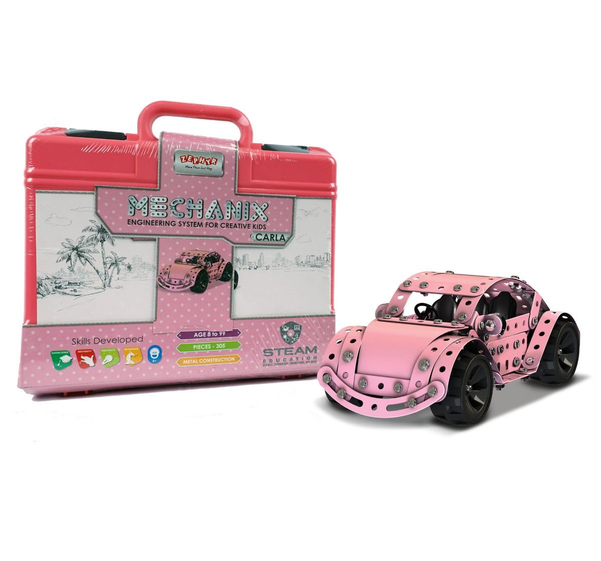 Mechanix Carla Smart Bag Building and Construction Toy