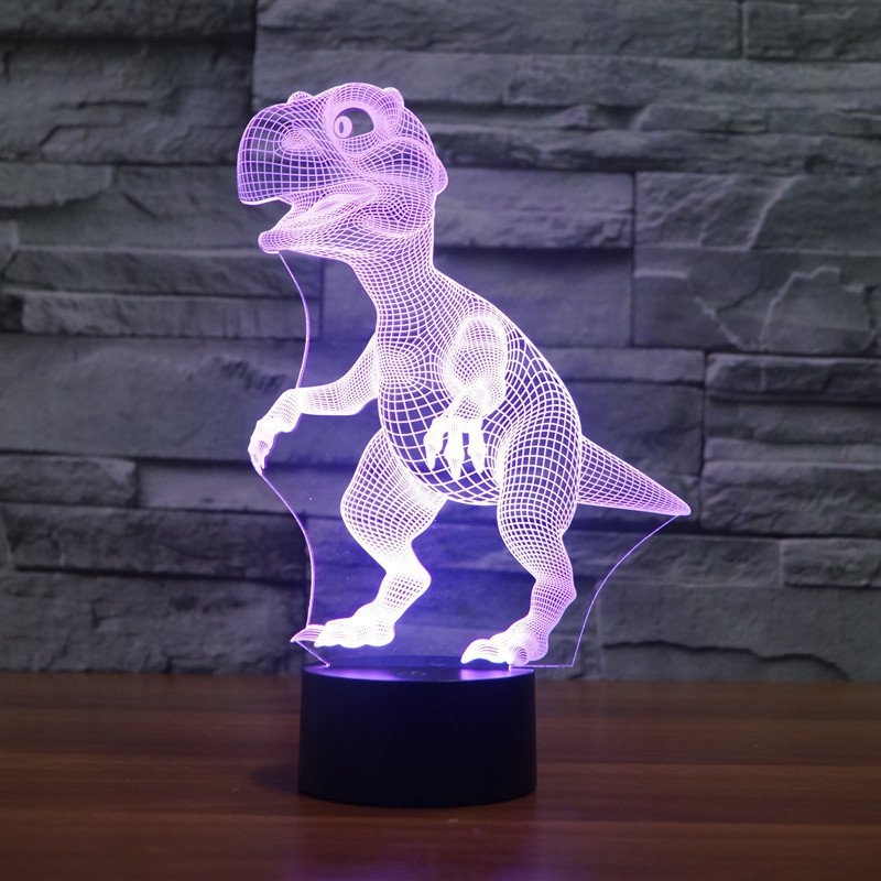 3D Dinosaur Light Show