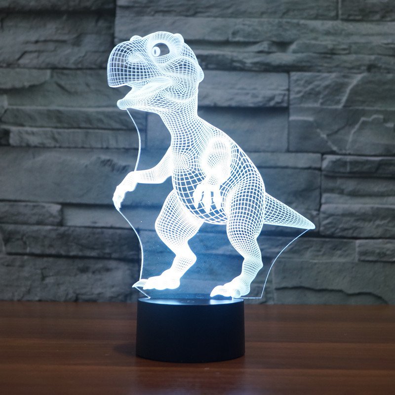 3D Dinosaur Light Show