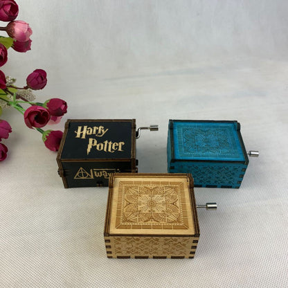 Harry Potter Music Box Kids Christmas Gift Wooden